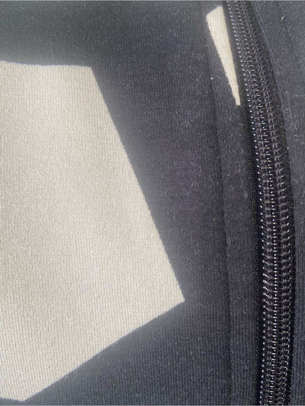 Joseph Ribkoff Black and White Geometric Zip Jacket - Picture 4 of 9